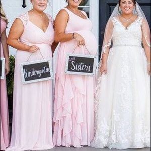 Blush Maternity Dress